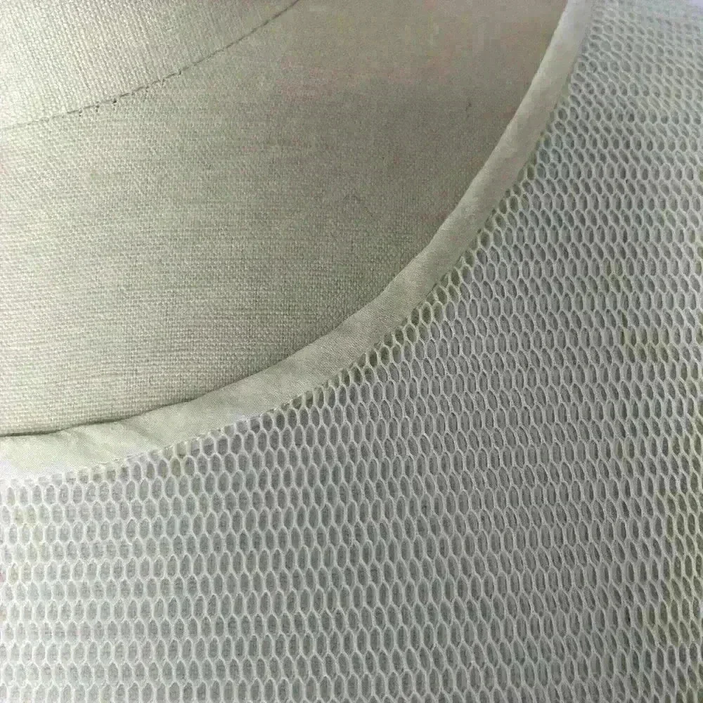 DKNY  Mesh Fabric Crew Neck Tee Size S - Picture 5 of 5